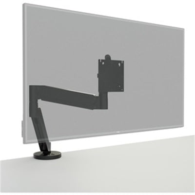 12" Monitor Arm Mount Sngl Blk