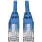 15ft Cat5e Cat5 Snagless Molded Patch Cable RJ45 M/M Blue 15'