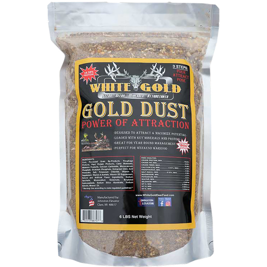 White Gold Gold Dust Attractant 6 Lb.