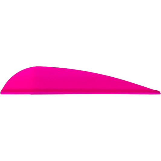 Aae Elite Plastifletch 26 Vanes Hot Pink 50 Pk.