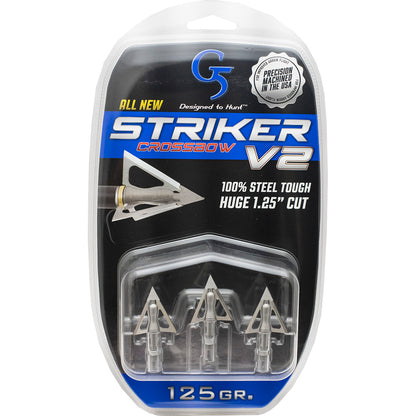 G5 Striker V2 Crossbow Broadheads 125 Gr. 3 Pk.