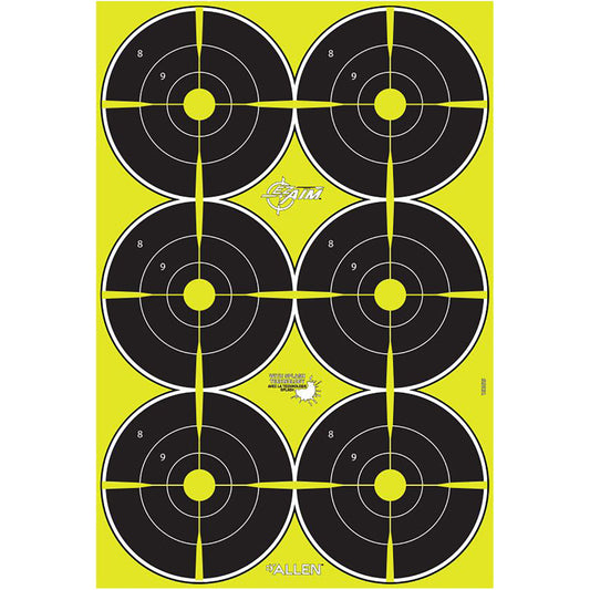 Ezaim Splash Bullseye Targets 6 In. 8 Pk.