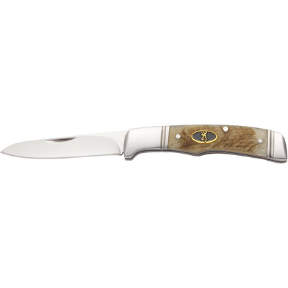 Browning Joint Venture Knife Sheep Horn