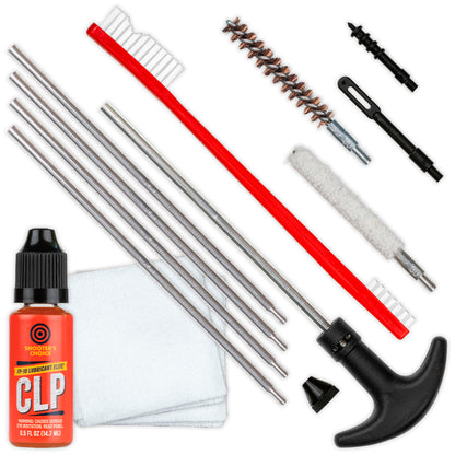 Shooters Choice Rifle Gun Rod Cleaning Kit Aluminum .30 Cal.