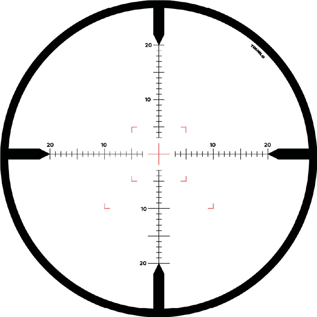 Truglo Eminus Tactical Scope 30mm 6-24x50 Ir Ml