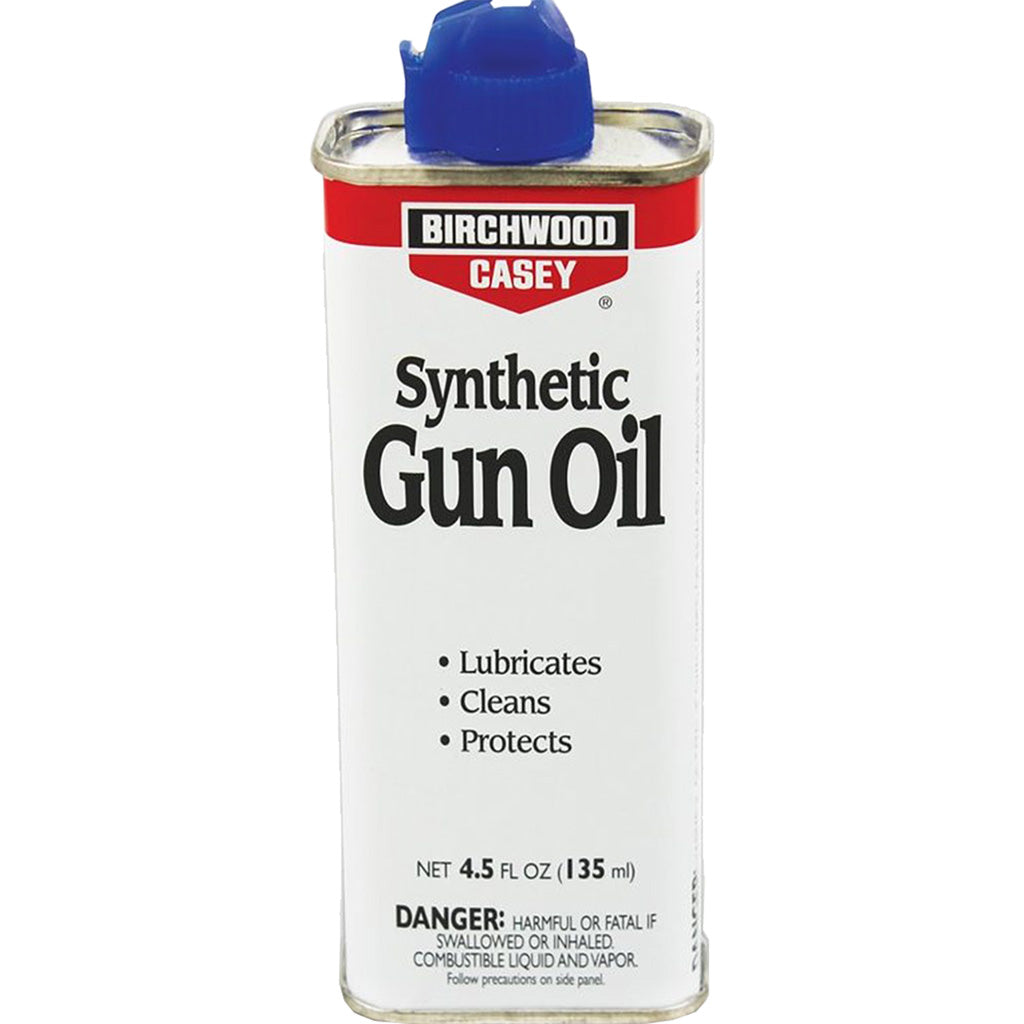 Birchwood Casey Synthetic Gun Oil Spout Can 4.5 Oz.