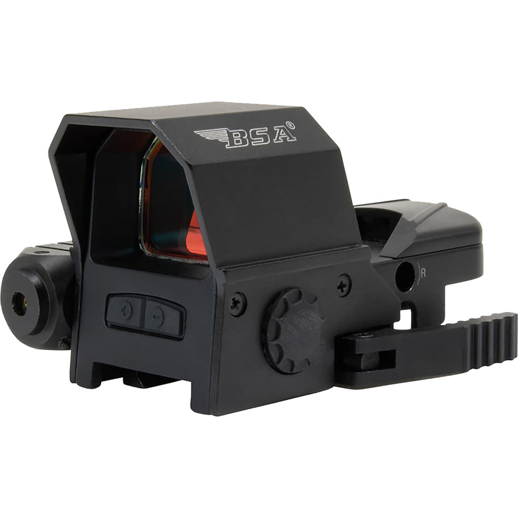 Bsa Optics Reflex Sight 33x24 W/ Red Laser Dovetail/weaver Mount