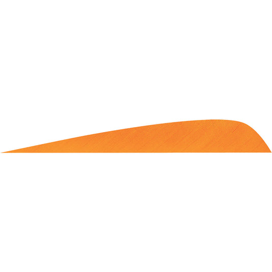 Gateway Parabolic Feathers Flo Orange 4 In. Lw 50 Pk.