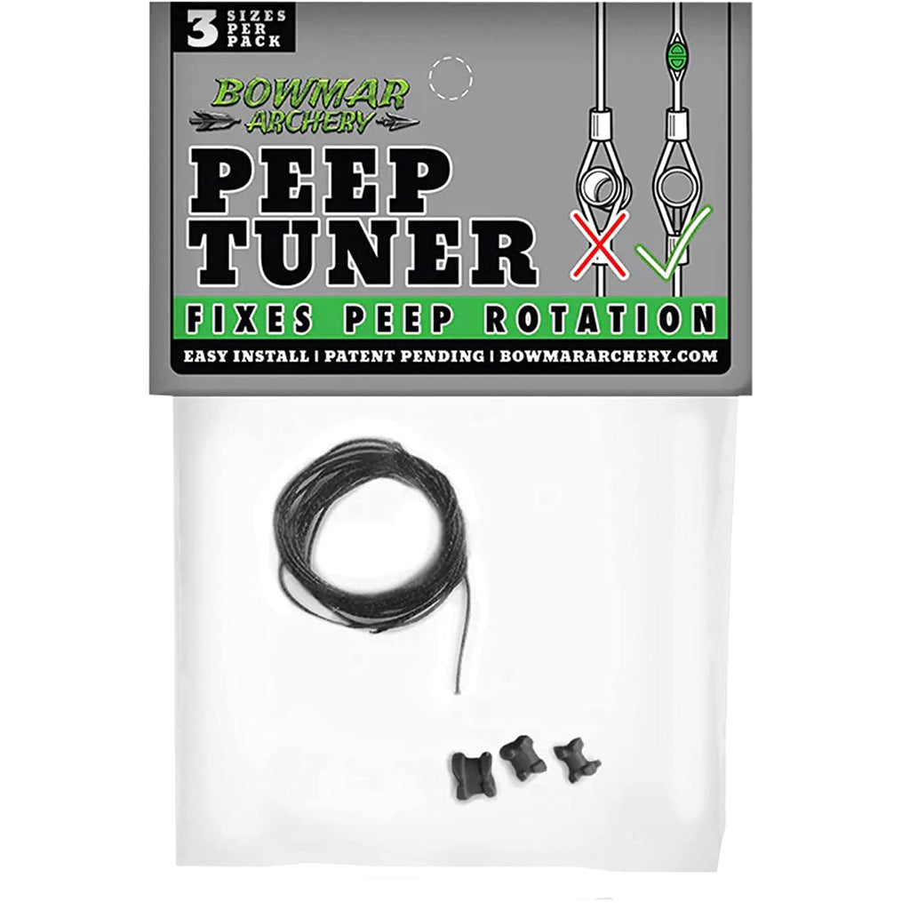 Bowmar Peep Tuner Black