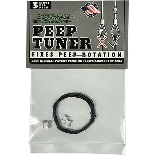 Bowmar Peep Tuner White