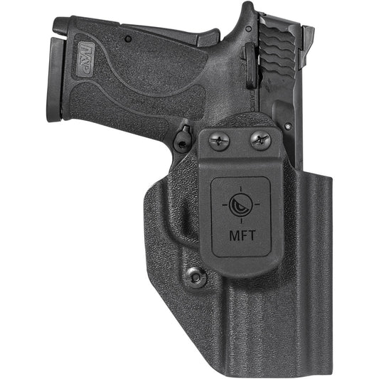 Mft Smith & Wesson Shield Ez-9 Appendix Holster Itwb/otwb Ambidextrous Black