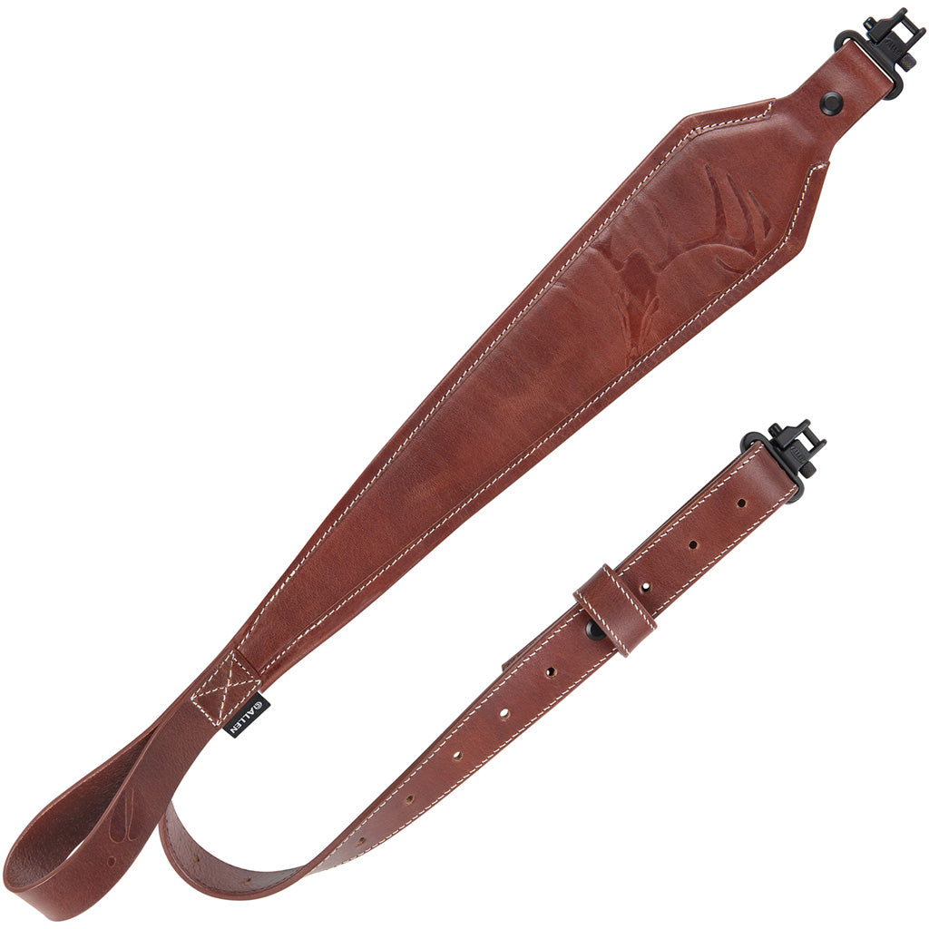 Allen Leather Sling Deer Debross Brown