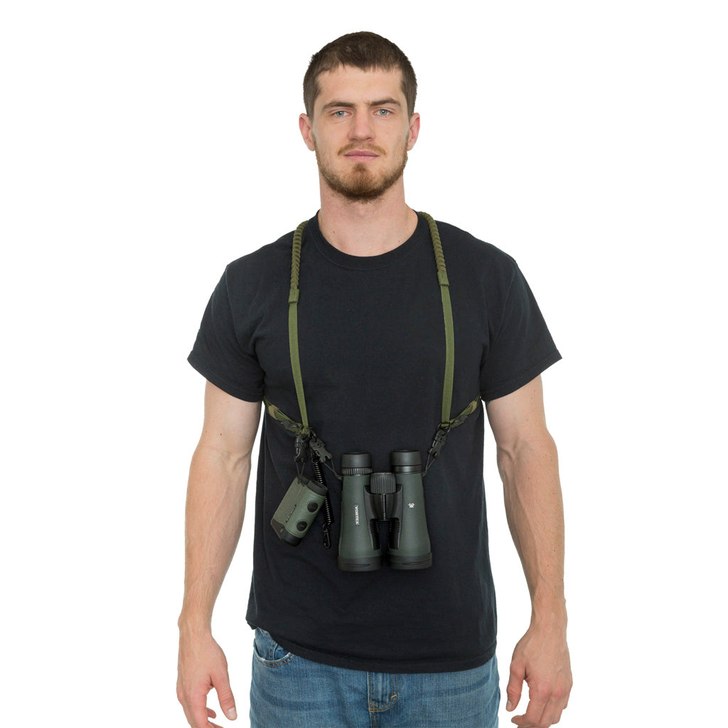 Elevation Dual Bino Harness Green/black