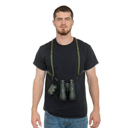 Elevation Dual Bino Harness Green/black