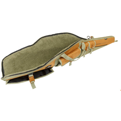 Blackheart Vital Soft Scoped Rifle Case With Inhib-x Olive/brown 48 In.