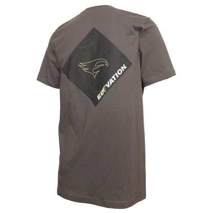 Elevation Topo Tee Grey Large