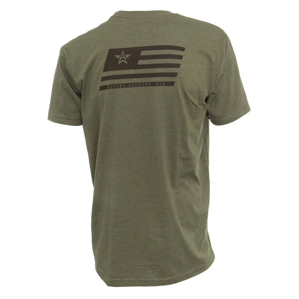 Alpine Tee Olive 2x