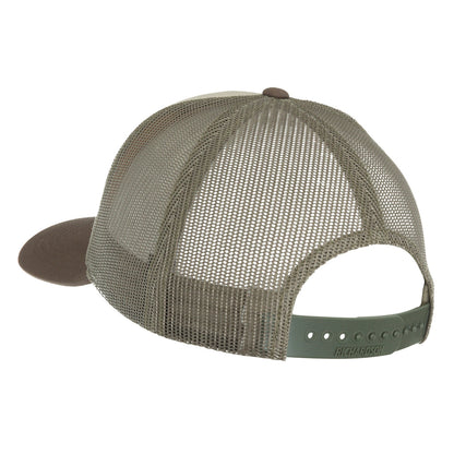 Alpine Low Pro Trucker Cap Brown/loden/tan