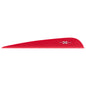 Vanetec V-max Vanes Raspberry Red 4 In. 100 Pk.