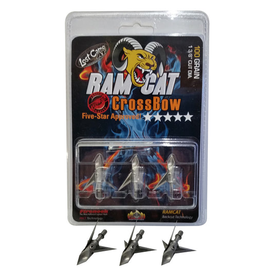 Ramcat Crossbow Broadheads 100 Gr. 3 Pk.