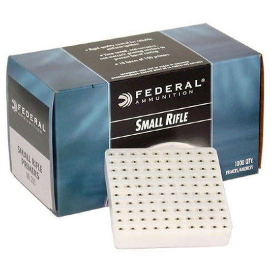 Federal Rifle Primers Small 1000 Ct. Haz