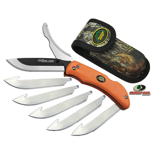 Outdoor Edge Razor-pro Knife Orange 6 Blades