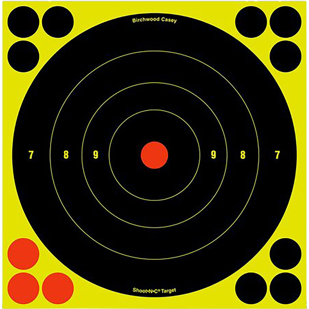 Birchwood Casey Shoot-n-c Target Bullseye 8 In. 30 Pk.