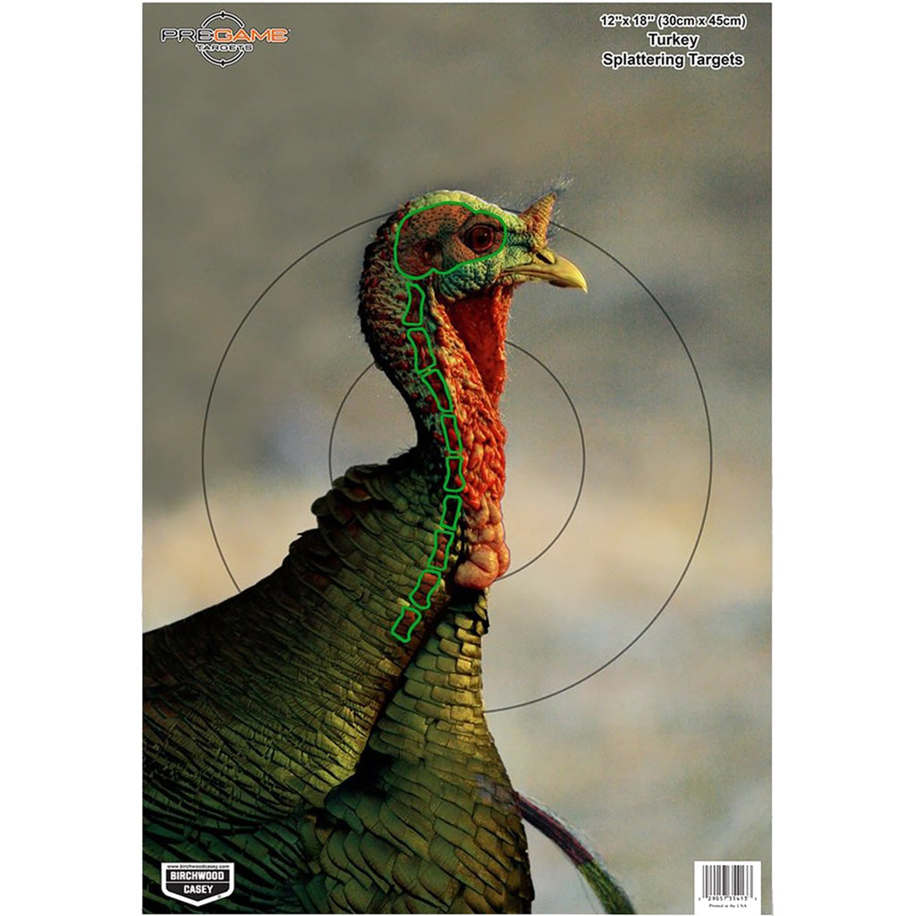 Birchwood Casey Pregame Turkey Target 12x18 In. 8 Pk.