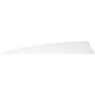 Gateway Shield Cut Feathers White 5 In. Rw 100 Pk.