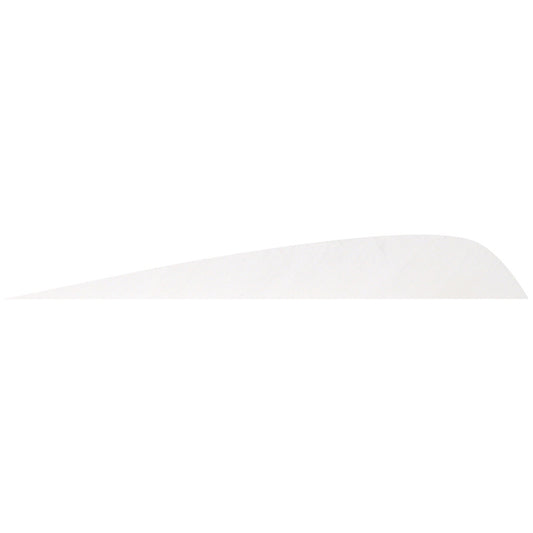 Gateway Parabolic Feathers White 4 In. Rw 12 Pk.