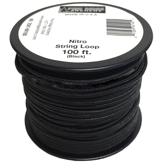 Pine Ridge Nitro String Loop Black 100 Ft.