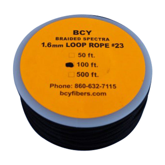 Bcy 23 D-loop Material Black 100 Ft.