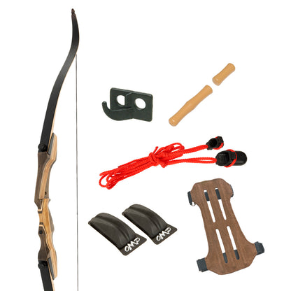 October Mountain Smoky Mountain Hunter Bow Package 62 In. 45 Lbs. Rh