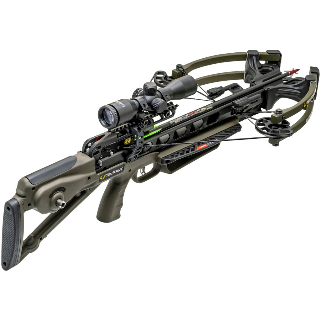 Tenpoint Venom X Crossbow Package Acuslide Moss Green