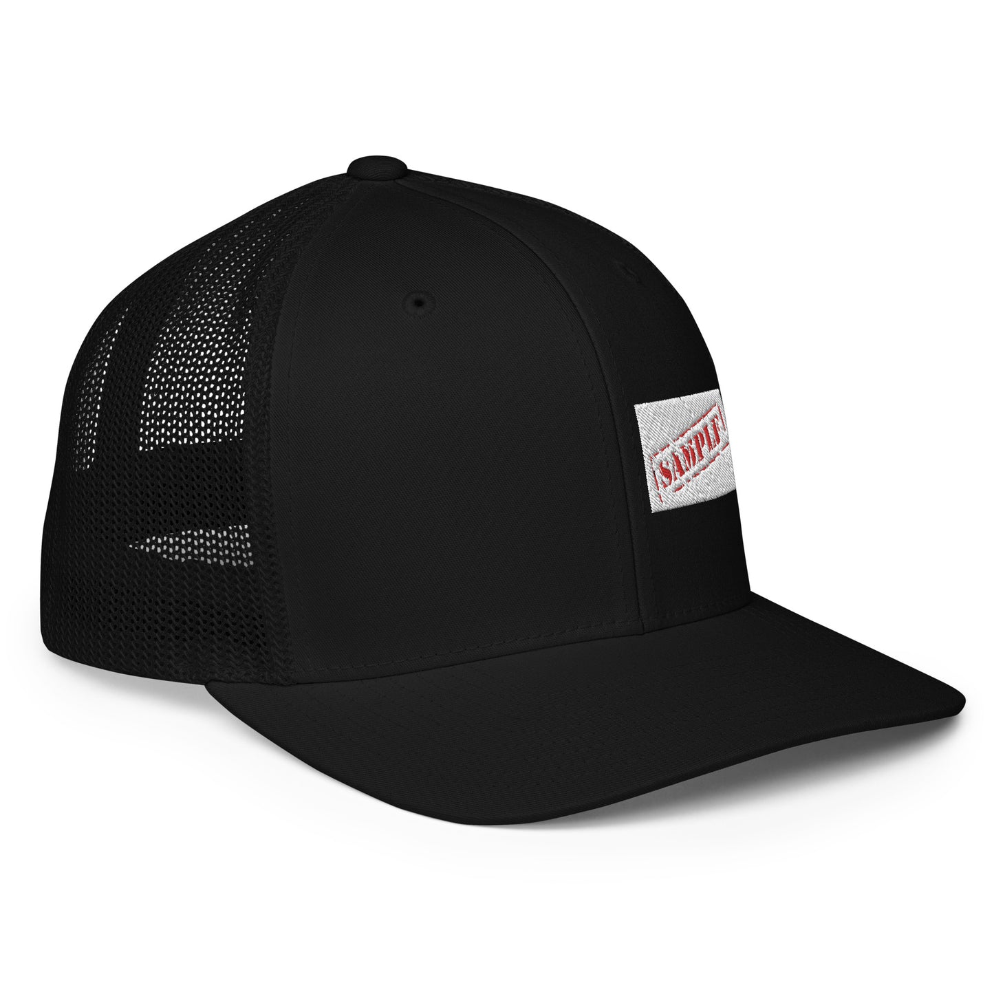 Closed-back trucker cap