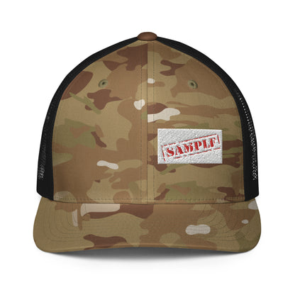 Closed-back trucker cap