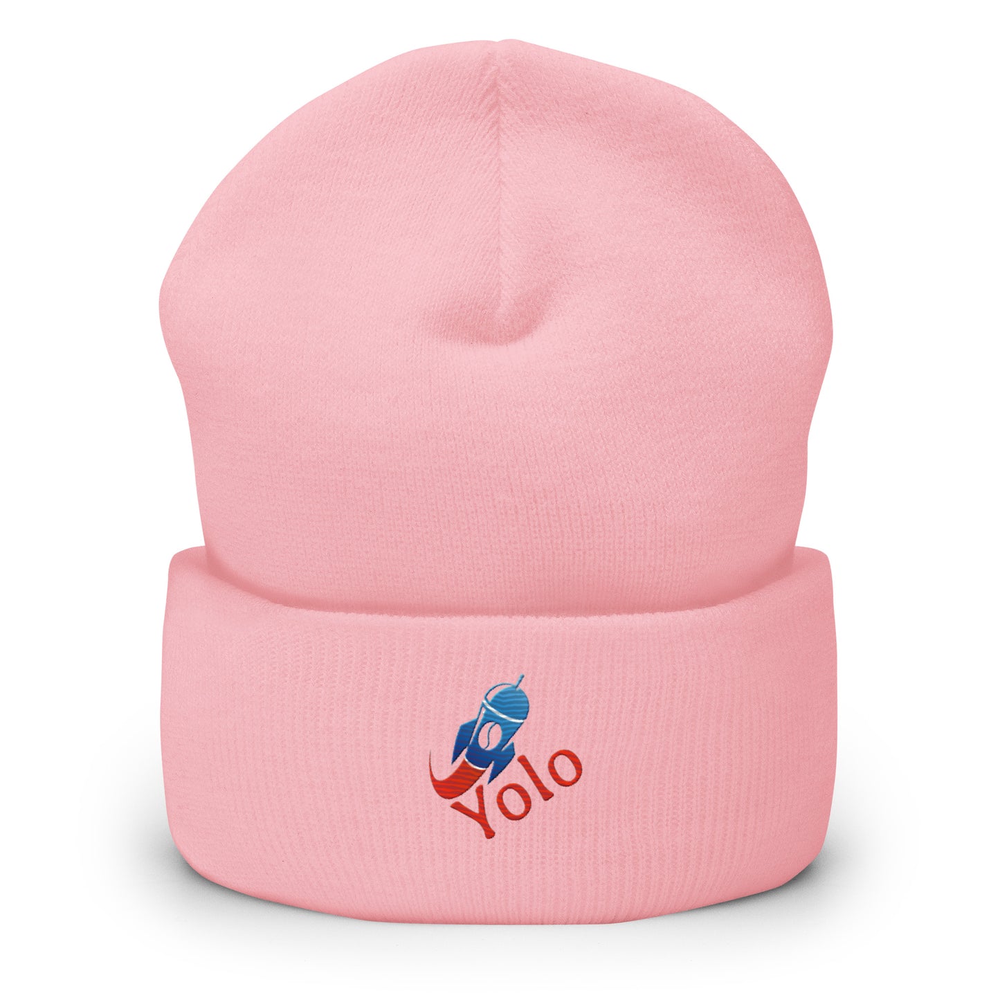 Baby Yolo Token Cuffed Beanie