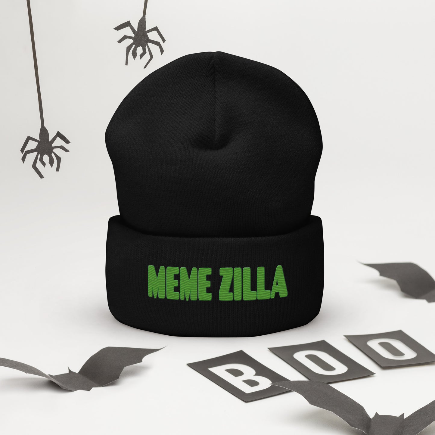 MemeZilla Cuffed Beanie