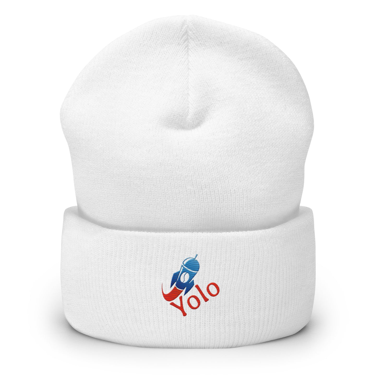 Baby Yolo Token Cuffed Beanie