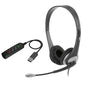 Stereo Headset w USB Cntrlr