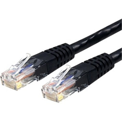 25' Cat6 RJ45 UTP Ntwk Black F