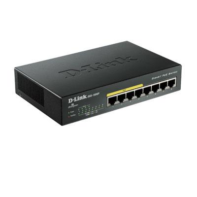 8-Port Gigabit Switch w/PoE