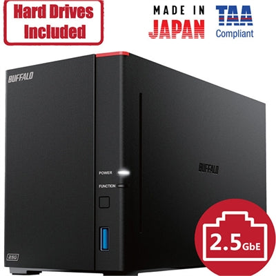 LinkStation SOHO 720DB 8TB NAS