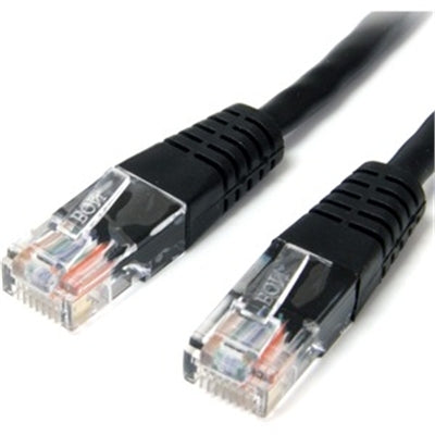 BlackMoldedCat5e PatchCable