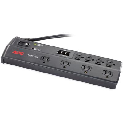 8 Outlet 1750J Surge w RJ11