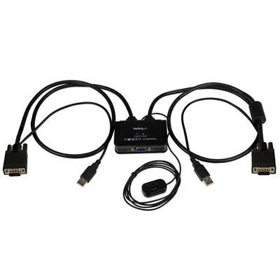 2 Port VGA Cable KVM Switch