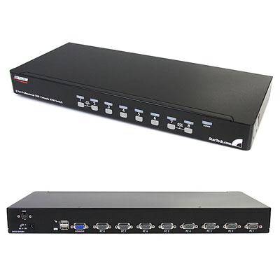 8 pt1U USB KVM Switch Kit TAA