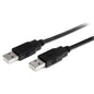 M/M - USB cable - USB (M) to USB Type B (M) - USB 2.0 - 6.6 ft - black