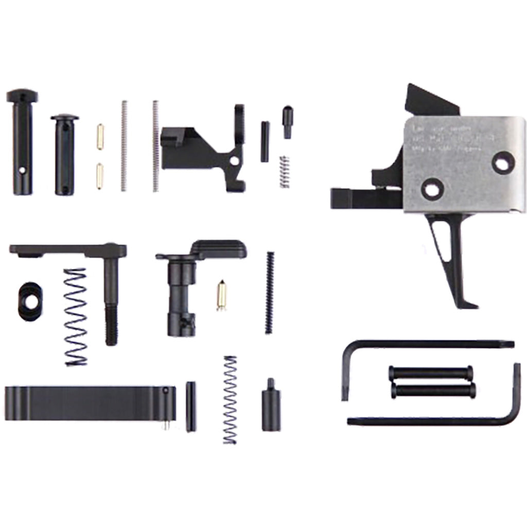 Cmc Triggers Ar15/ar10 Receiver Kit With Trigger Single Stage Flat 3-3.5 Lb. Pull