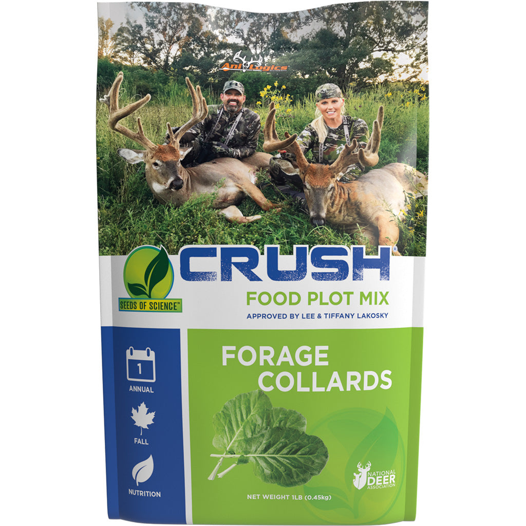 Anilogics Crush Forage Collard Food Plot Seed 1 Lb.